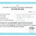 İşletme Belgesi