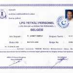 Lpg Yetkili Personel Belgesi